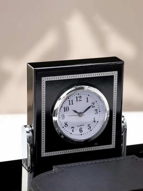 Набор настольный канцелярский 7 в1 с визитницей, карандашницей, лупой и ножом для писем