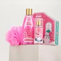 Подарочный набор косметики «Счастья в Новом году», гель для душа, мочалка и мист, URAL LAB Подарочный набор косметики «Счастья в Новом году», гель для душа, мочалка и мист, URAL LAB