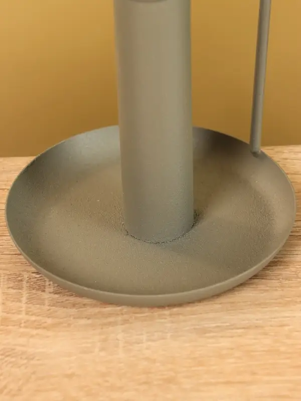 Подсвечник на 1 свечу текстурный с ручкой и блюдцем «Графит», 10×10×9.5 +/- 0.5 см Подсвечник на 1 свечу текстурный с ручкой и блюдцем «Графит», 10×10×9.5 +/- 0.5 см