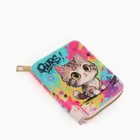Кошелёк на молнии &laquo;Выбражулька&raquo;, 8.5&times;2.5&times;10.5 см, с принтом, разноцветный
