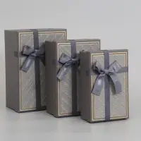 Набор подарочных коробок 3 в 1 прямоугольные 23&times;16&times;9.5 21&times;14&times;8.0 19&times;12&times;6.5 см