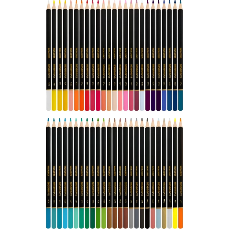 Карандаши цветные Kores Kolores 3-гран 3мм 50 цв/наб в металл.коробке 93351