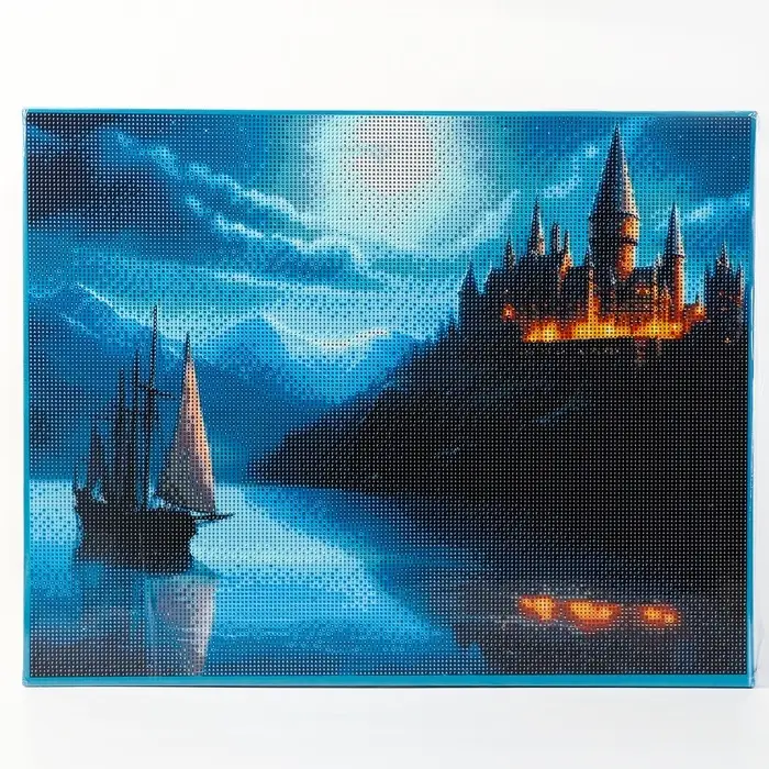 Алмазная вышивка полное заполнение &laquo;Сказочный замок&raquo;, на раме, 40&times;50 см