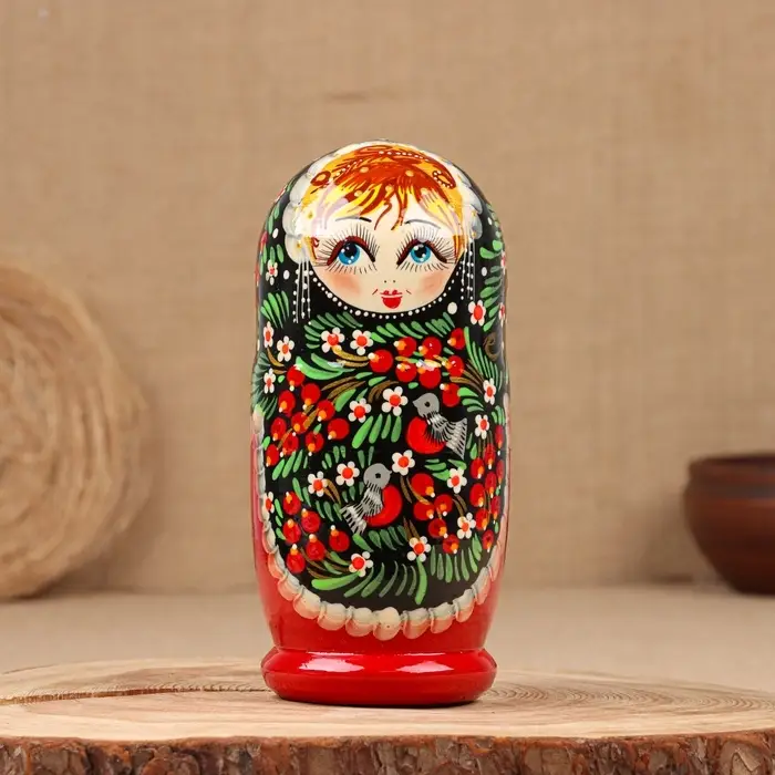 Матрёшка дерево «Марина», 5-кукольная, 19 см