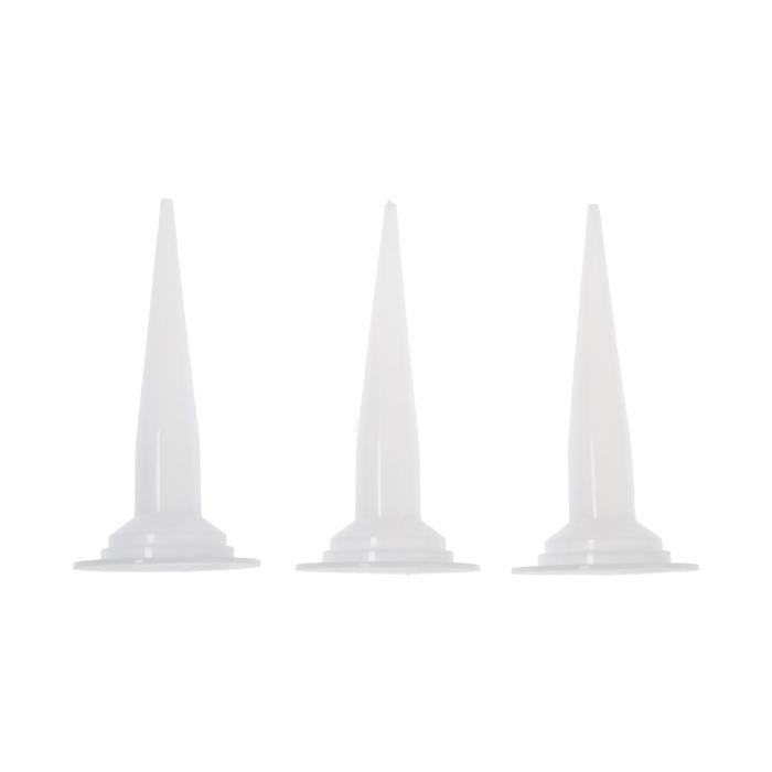 Сменные сопла к пистолету для герметиков ТУНДРА, в наборе 3 шт. Сменные сопла к пистолету для герметиков ТУНДРА, в наборе 3 шт.