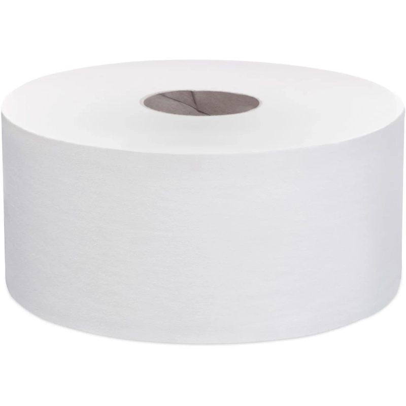 Бумага туалетная д/дисп Focus Eco Jumbo 1сл белая 450м 12рул/уп_5050785