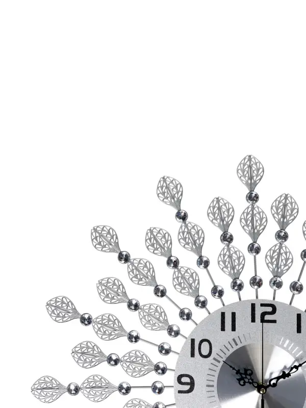 Часы настенные интерьерные &laquo;Ожеше&raquo;, серия: Ажур, бесшумные, плавный ход, d=60 см, циферблат d=22 см, от батарейки 1&times;АА
