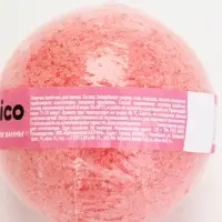 Бомбочка для ванны, 120 г, аромат клубника со сливками, PICO MICO