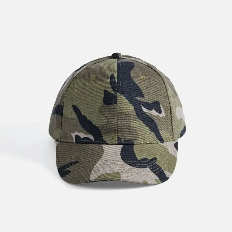 Бейсболка Buffalo, зеленый камуфляж