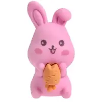 Ластик фигурный &laquo;Зайка&raquo;, МИКС