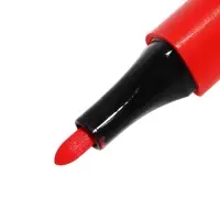 Набор акриловых маркеров 12 цветов, для рисования, в пластиковом пенале