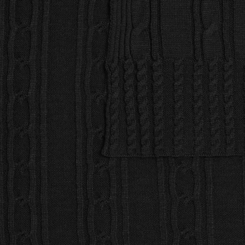 Плед Remitti, черный Плед Remitti, черный