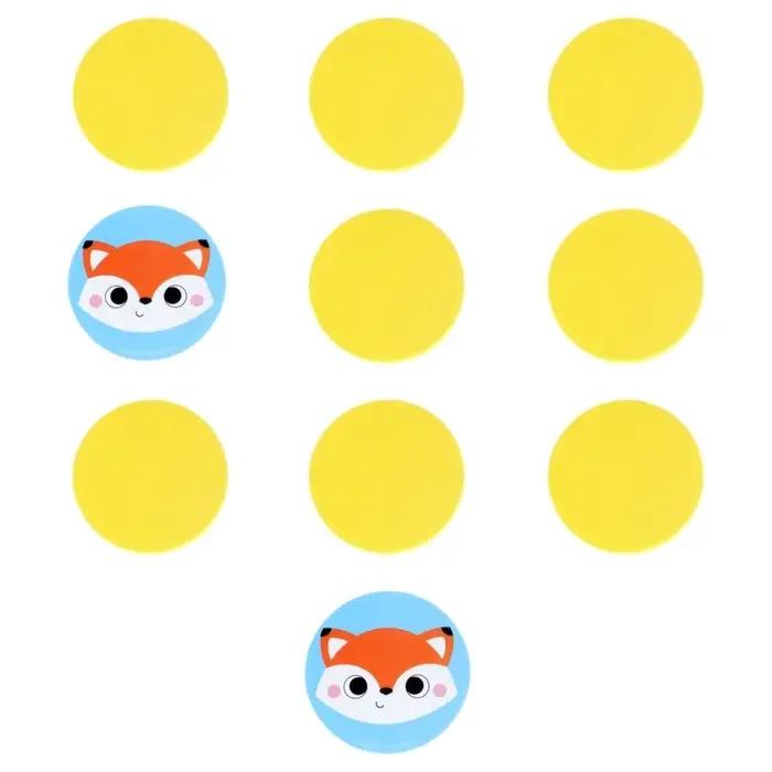 Мемо-игра: Присоски многоразовые для игры в ванной «Животные леса», найди пару, 5 пар, 10 стикеров EVA, Крошка Я Мемо-игра: Присоски многоразовые для игры в ванной «Животные леса», найди пару, 5 пар, 10 стикеров EVA, Крошка Я
