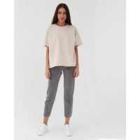 Футболка женская MIST basic, L-XL, бежевый