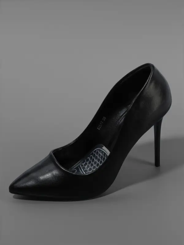 Полустельки для обуви, с протектором, силиконовые, 9&times;7 см, пара, прозрачные