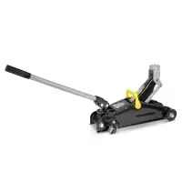 Домкрат подкатной AVS FJ-2000AL (поворотная ручка 360 градусов), 2т, 135-340мм. в кейсе