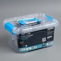 Умная гирлянда &laquo;Нить&raquo; 6 м с насадками &laquo;Пузырьки&raquo;, IP20, тёмная нить, 20 LED, свечение RGB, USB