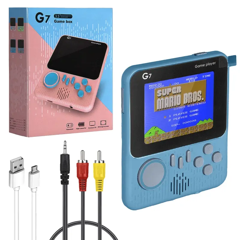 Игровая приставка G7 3.0”для 1 пользователя синий Игровая приставка G7 3.0”для 1 пользователя синий