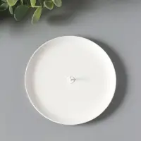 Подсвечник "Чашка" на 1 свечу, 10 см, белый