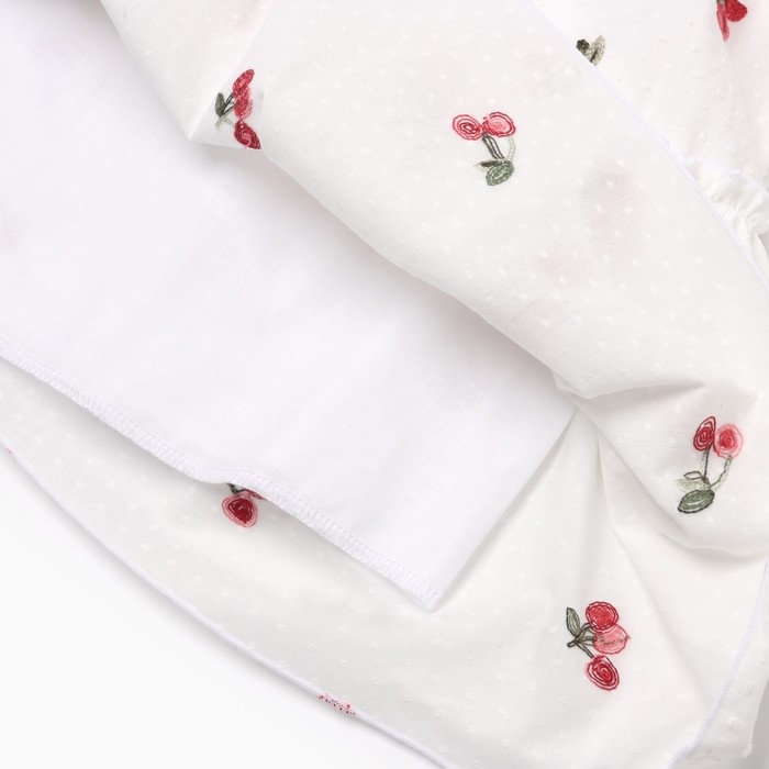 Сарафан для девочки MINAKU, цвет белый, рост 104 см Сарафан для девочки MINAKU, цвет белый, рост 104 см