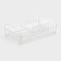 Сушилка для тарелок и кружек с поддоном 39*25*12 см, цвет белый