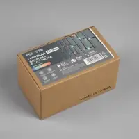 Гирлянда &laquo;Бахрома&raquo; 6&times;0.7 м, IP44, УМС, тёмная нить, 120 LED, свечение мульти, 220 В