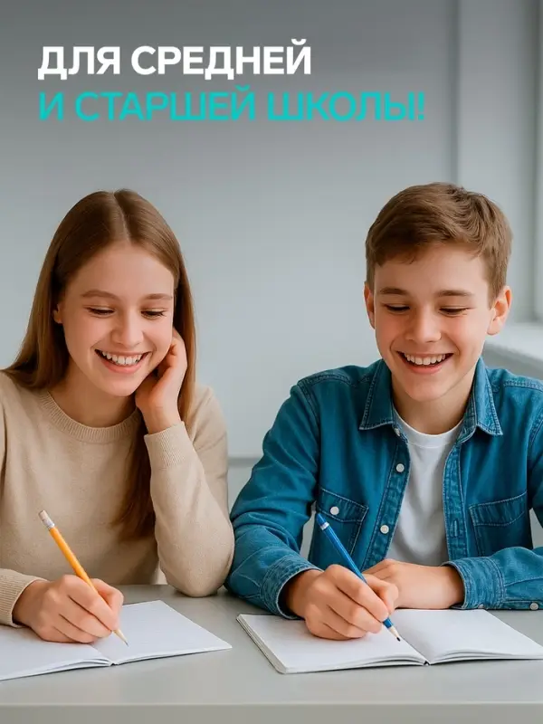 Тетради 5 штук (4 разные, 1 повторяющаяся), 48 листов в клетку &laquo;Мыльные пузыри&raquo;, серые листы, обложка мелованная блок №2