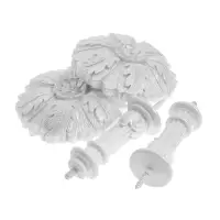 Держатель для штор CAPPIO KS035, d=9.8 мм, цвет кремовый, 2 шт.