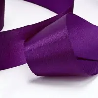 Лента атласная, 40 мм, 23&plusmn;1 м, фиолетовая