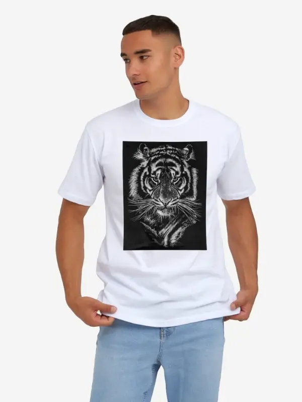 Термонаклейка &laquo;Портрет тигра&raquo;, 22&times;28 см