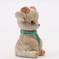 Фигурка декоративная &laquo;Козлик в шарфе&raquo;, 7&times;4&times;4 см, слоновая кость