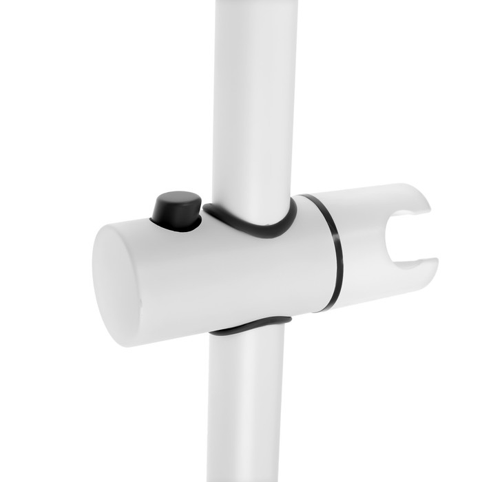 Душевая стойка ZEIN W1005, с держателем, белый Душевая стойка ZEIN W1005, с держателем, белый