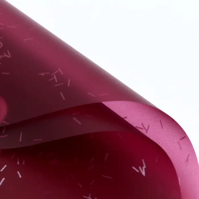 Пленка для цветов, «Звёздное небо», винный, 57×57±1 см