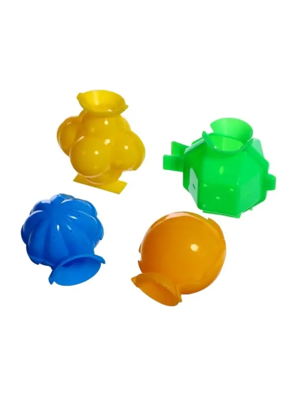 Набор для опытов &laquo;Попрыгунчики&raquo;, 4 формы, 6 цветов