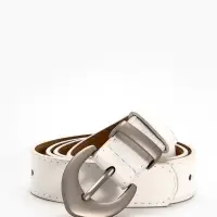 Ремень жен 05-01-02-01, Июнь2506, 3*0,3*110 см, без винта, пряж мат металл, 1 прокол, белый 109031 Ремень жен 05-01-02-01, Июнь2506, 3*0,3*110 см, без винта, пряж мат металл, 1 прокол, белый 109031