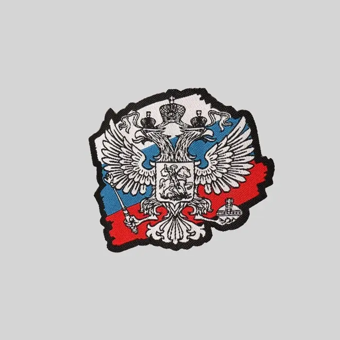 Термоаппликация «Герб», 7×6.6 см, фасовка 10 шт., разноцветная Термоаппликация «Герб», 7×6.6 см, фасовка 10 шт., разноцветная