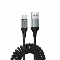 Кабель USB на Type-C 1,5M 3A X121 HOCO черный