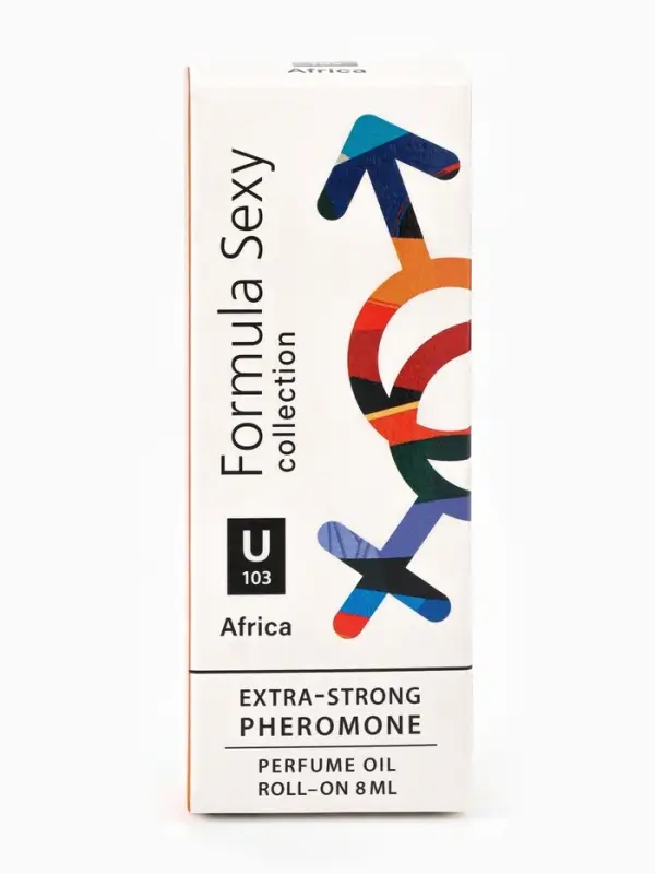 Парфюмерное масло женское с феромонами Formula Sexy Collection Africa U103, 8 мл (по мотивам Bal d&rsquo;Afrique (Byredo)