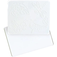 Доска для лепки 1,А5,с рельефным трафаретом