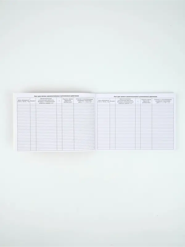 Медицинская карта А5, 80 л. Форма №112/у и прививочный сертификат А6, 12 л "Девочка"