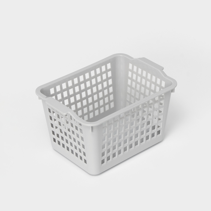 Корзина для хранения, 15×21×12 см, цвет МИКС Корзина для хранения, 15×21×12 см, цвет МИКС