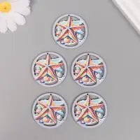 Декор для творчества дерево "Морская звезда" 4х4х0,3 см Декор для творчества дерево "Морская звезда" 4х4х0,3 см