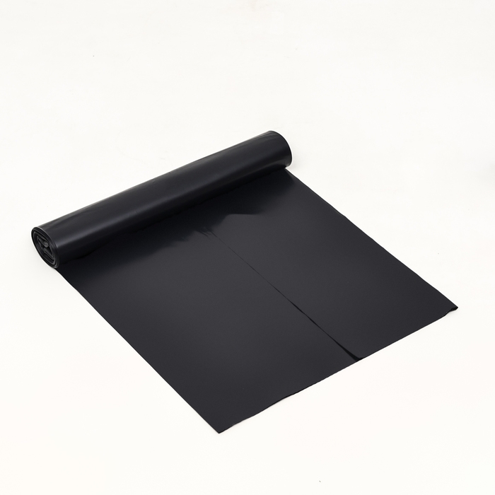 Мешки для мусора в рулоне  Мешки для мусора в рулоне "UpakLand" 120 л, черные, ПВД, толщина 40 мкм,10 шт, 70 х 120 см