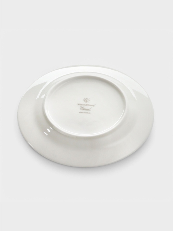 Тарелки WY Eternal, d=20.5 см, набор 2 шт., фарфор, белые