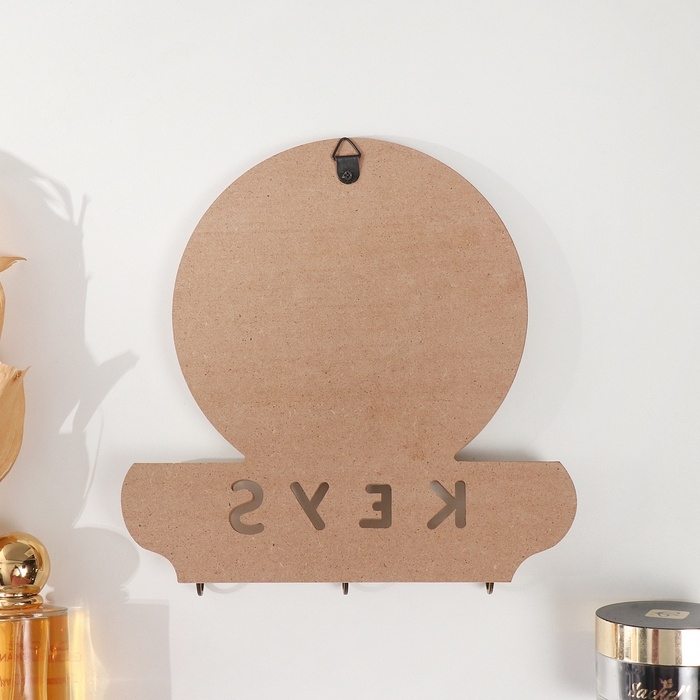 Крючки декоративные дерево  Крючки декоративные дерево "Две птички на ветке" 2,5х19,5х19,5 см