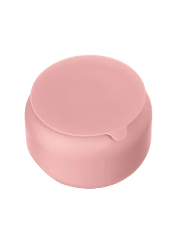 Посуда детская силиконовая, 7 предметов, розовый, Крошка Я