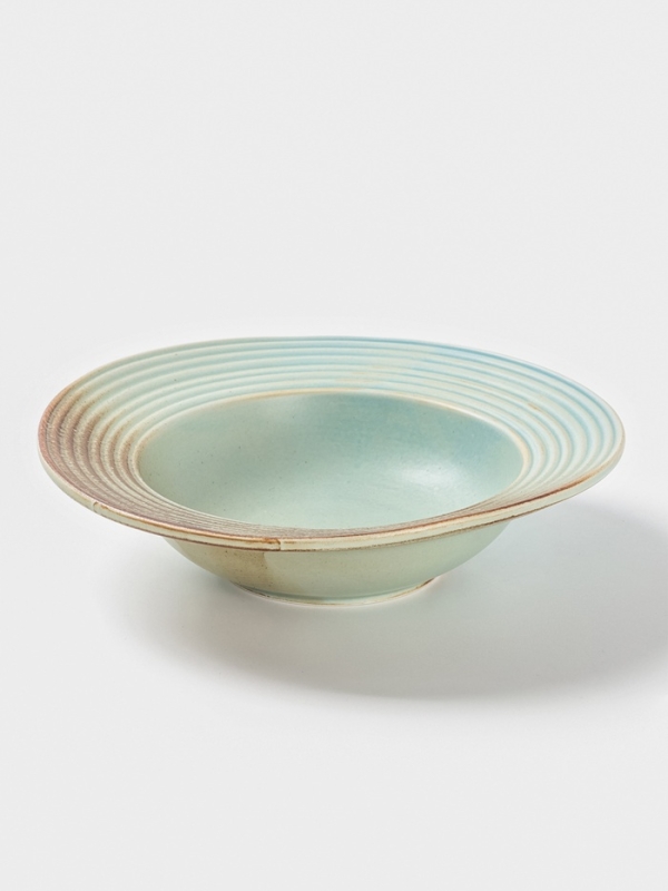 Тарелка глубокая "Sand Ripples" Magistro 22см, 22,5х6 цвет желтый, голубой, коричневый