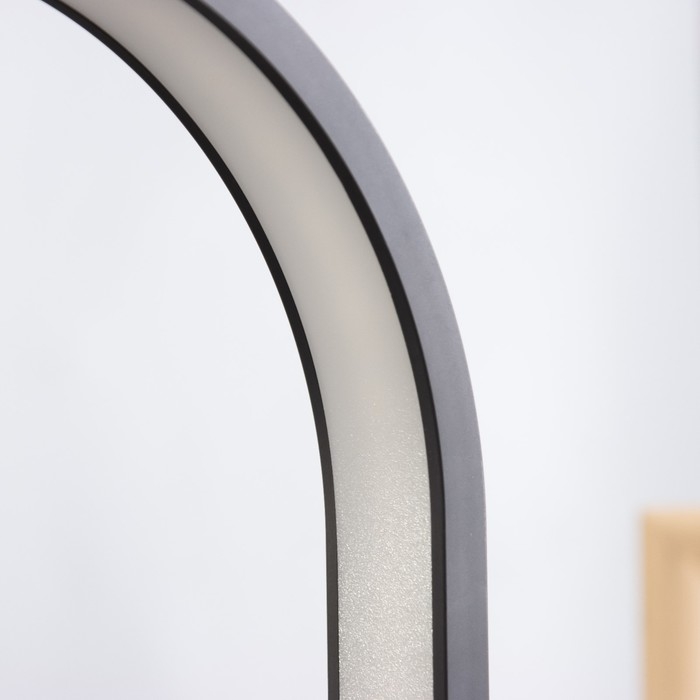 Настольная лампа Настольная лампа "Баланс" LED 3Вт 4000К черный 20х7х40см RISALUX