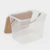 Контейнер для муки с совком Plast team, 4.5 л, пластик, прозрачный