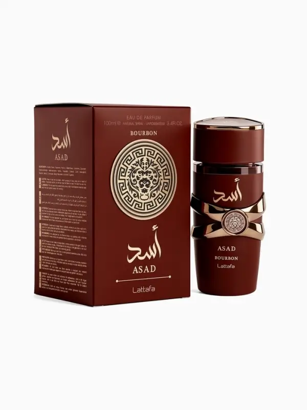 Парфюмерная вода мужская Lattafa ASAD BOURBON, 100 мл (по мотивам The Most Wanted Azzaro)